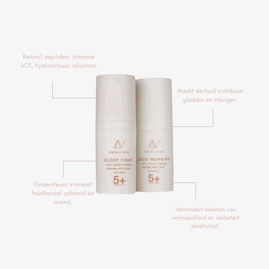 Good Morning & Sleep Tight Anti-Aging serum - Stap 5+