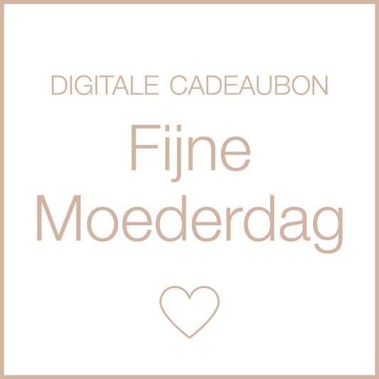 Digitale cadeaubon - Fijne Moederdag