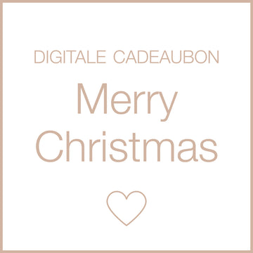 Digitale cadeaubon - Merry Christmas