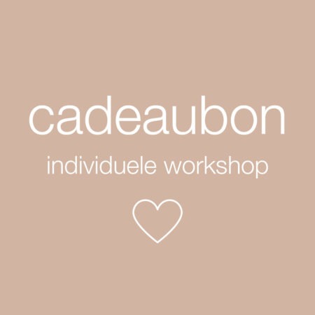 Cadeaubon Individuele Workshop Angelique Vandewinkel